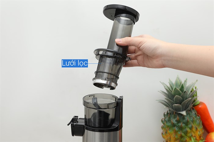 Máy ép chậm mini AVA SJ-008 Màu Đen - Bạc