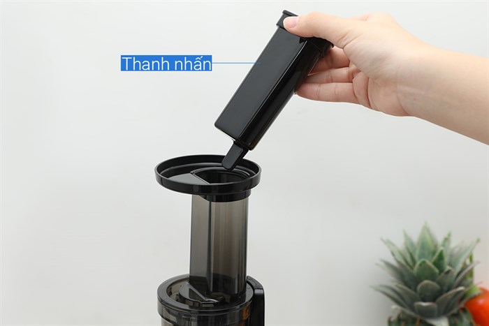 Máy ép chậm mini AVA SJ-008 Màu Đen - Bạc