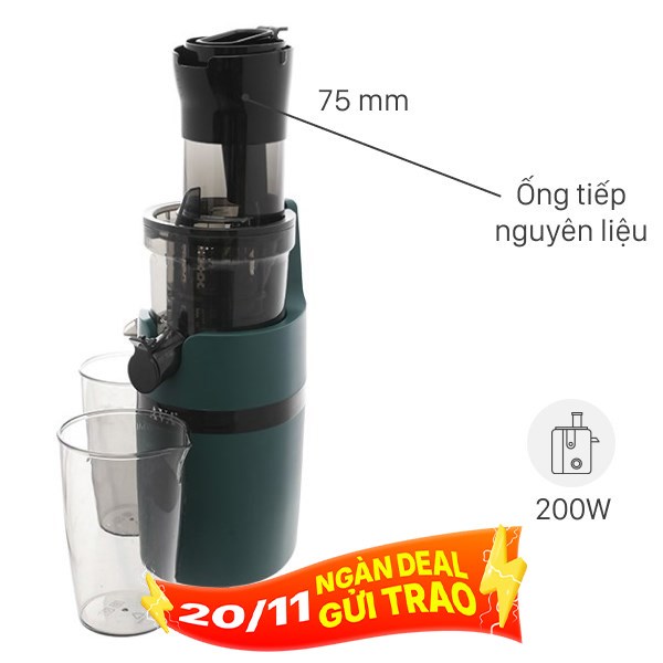 Máy ép chậm AVA SJ-009