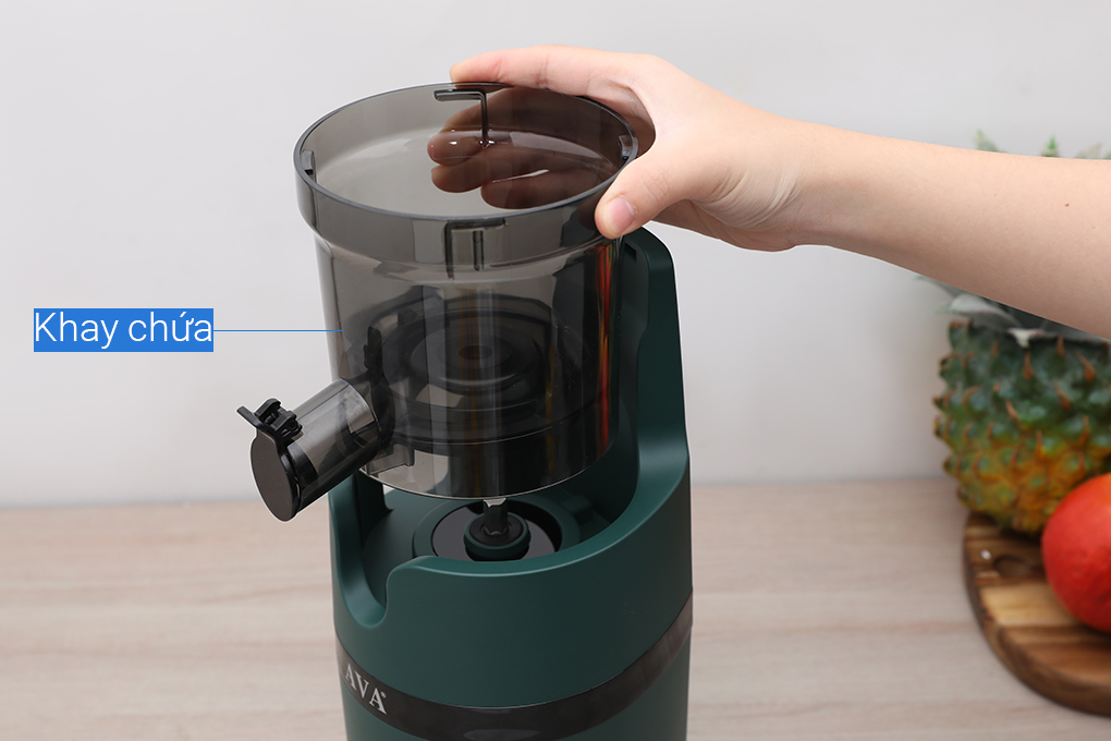 Máy ép chậm AVA SJ-009 Màu Đen - Xanh lá