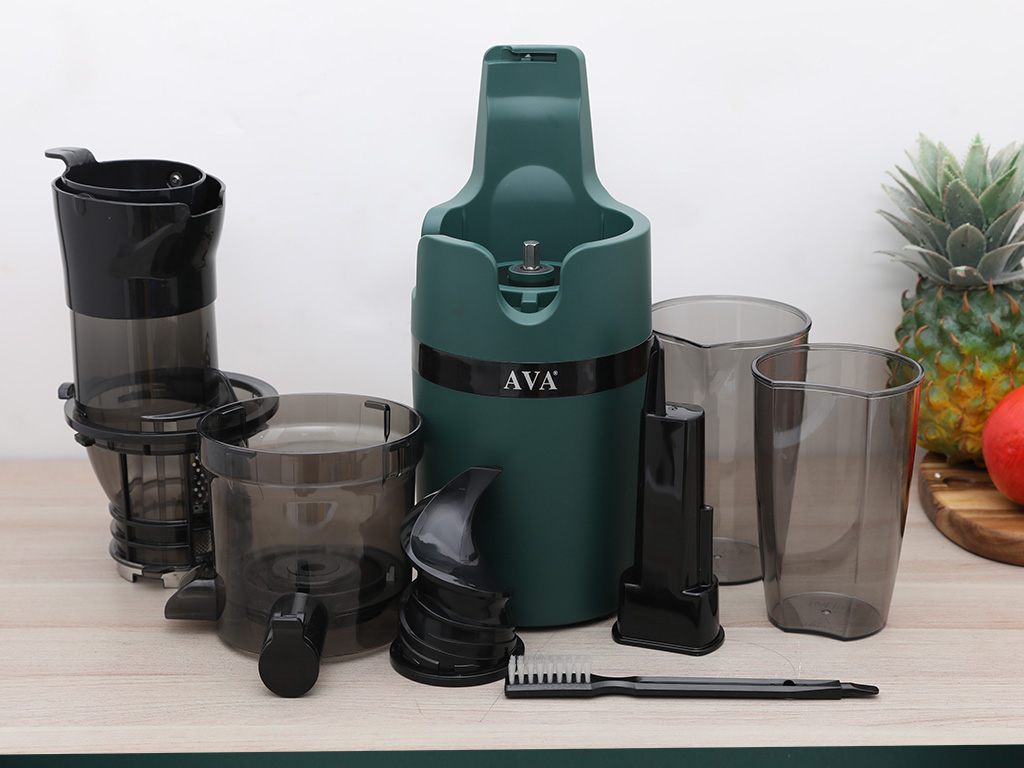 Máy ép chậm AVA SJ-009 Màu Đen - Xanh lá