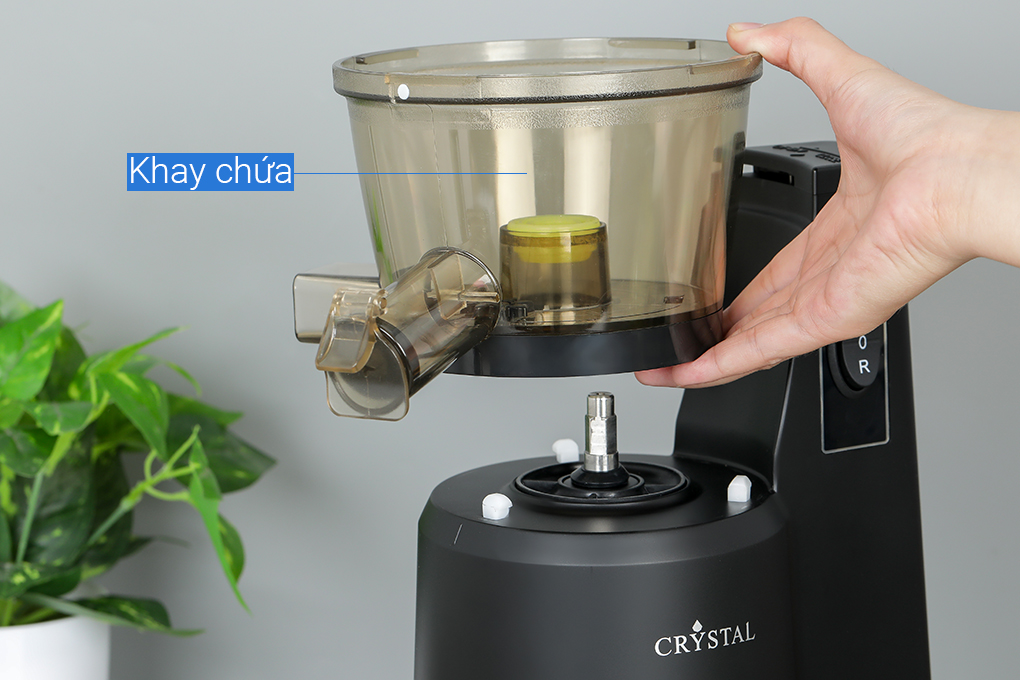 Máy ép chậm Crystal ZZJ821ML Màu Đen