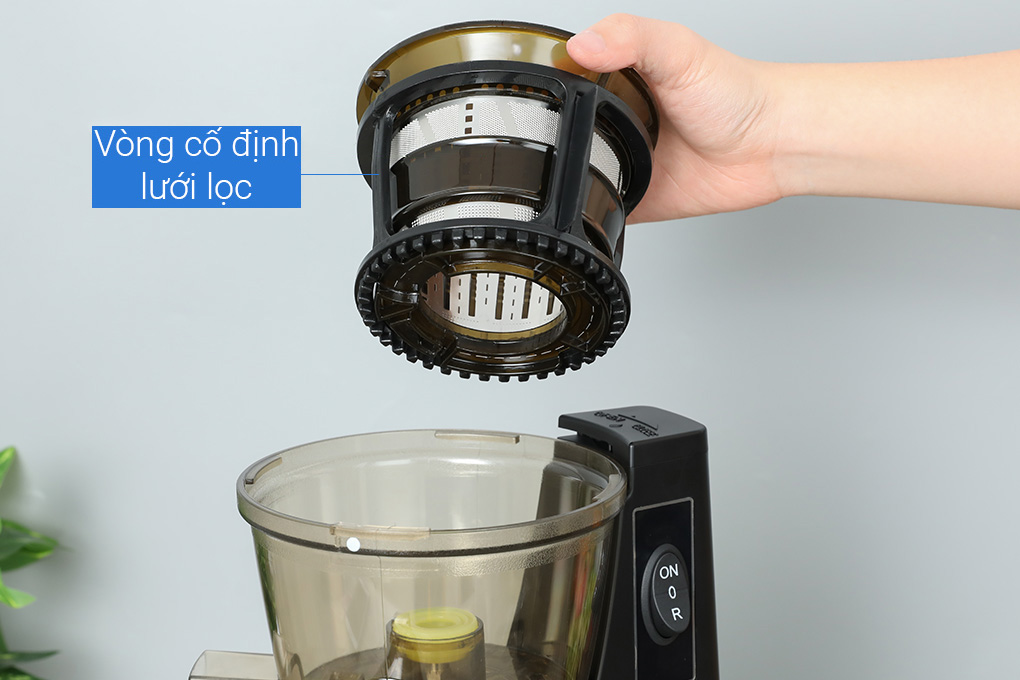 Máy ép chậm Crystal ZZJ821ML Màu Đen