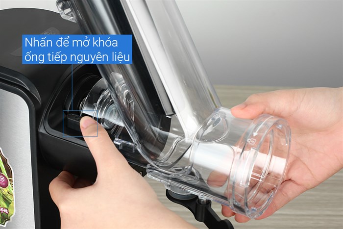 Máy ép chậm Mutosi MJ-SH621 Màu Đen