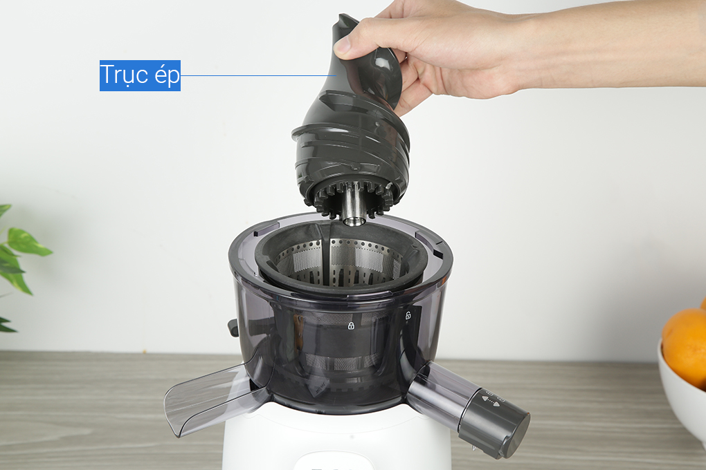 Máy ép chậm Tefal ZC600138 Màu Trắng - Đen