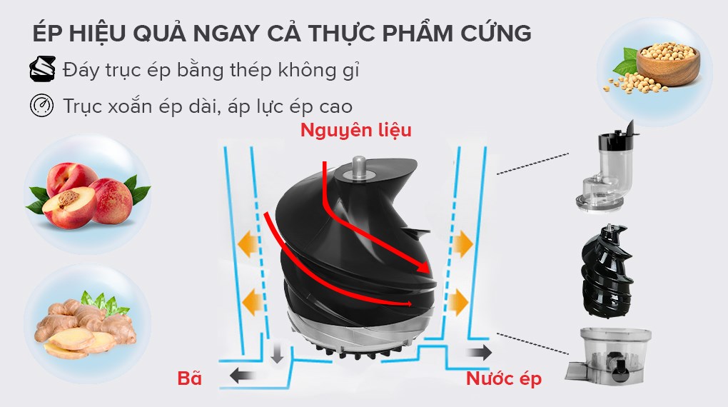 Máy ép chậm BlueStone SJB-6558