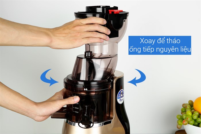 Máy ép chậm BlueStone SJB-6568 Màu Đen - Vàng đồng