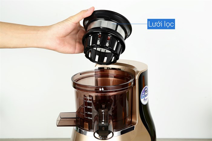 Máy ép chậm BlueStone SJB-6568 Màu Đen - Vàng đồng