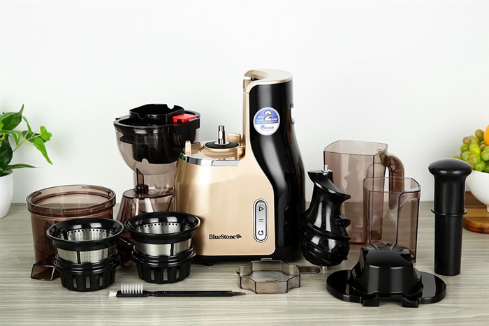 Máy ép chậm BlueStone SJB-6568 Màu Đen - Vàng đồng