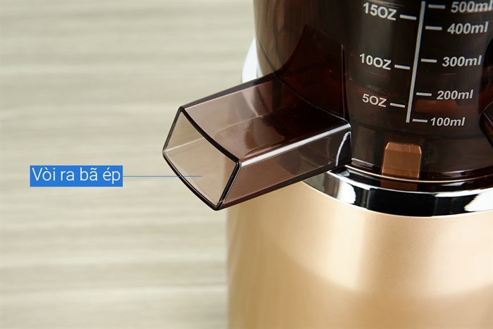 Máy ép chậm BlueStone SJB-6568 Màu Đen - Vàng đồng