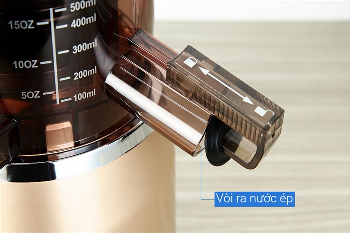 Máy ép chậm BlueStone SJB-6568 Màu Đen - Vàng đồng