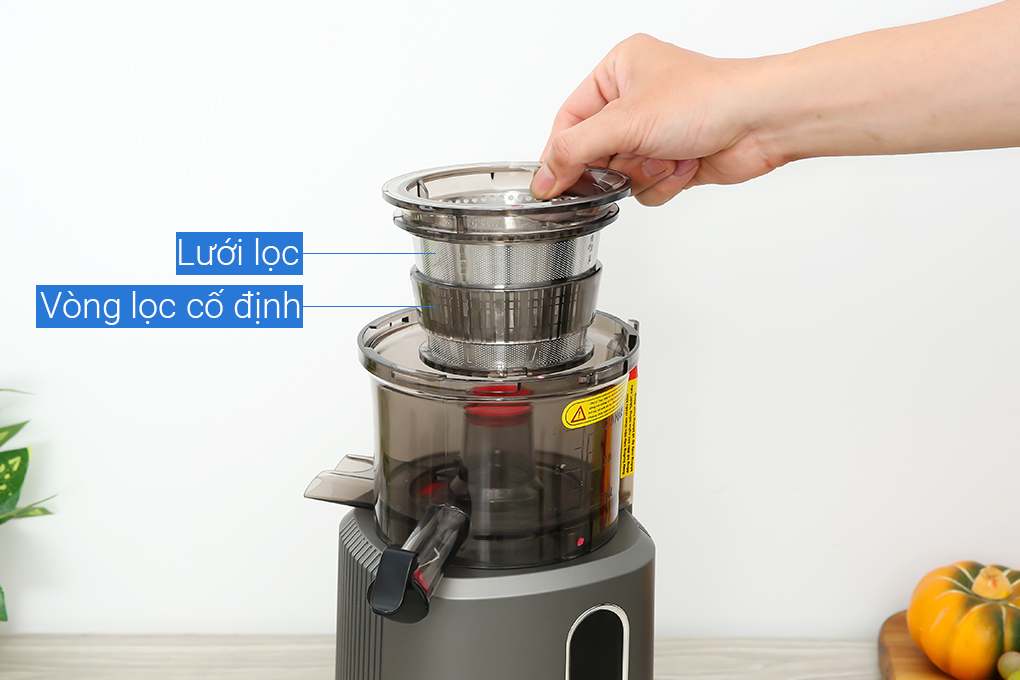 Máy ép chậm Sunhouse SHD5503 Màu Xám