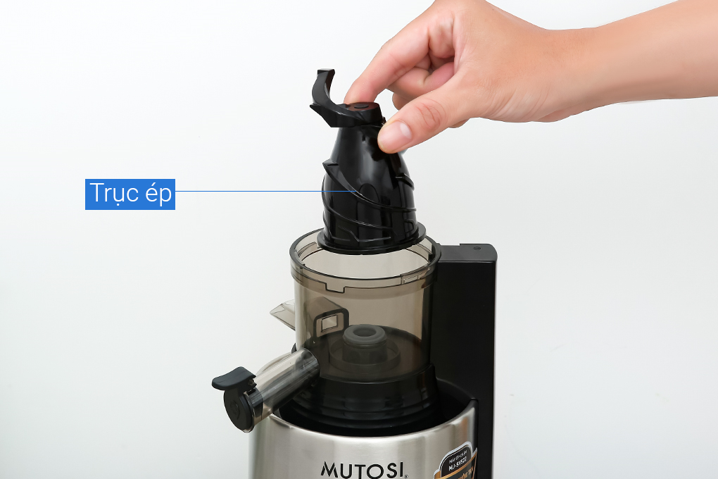 Máy ép chậm Mutosi MJ-SV522 Màu Bạc Inox
