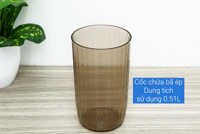 Máy ép chậm Mutosi MJ-SV522 Màu Bạc Inox