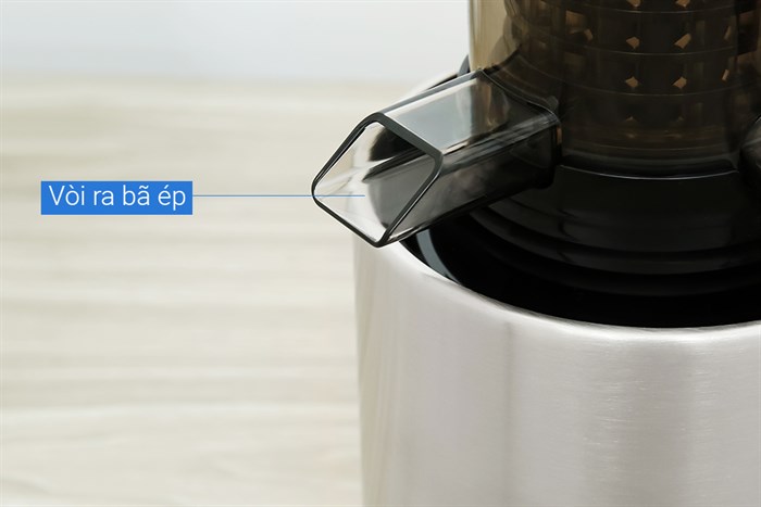 Máy ép chậm Mutosi MJ-SV522 Màu Bạc Inox