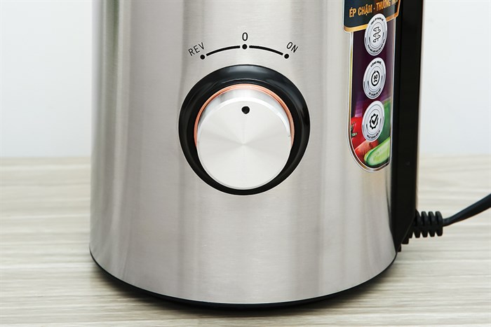 Máy ép chậm Mutosi MJ-SV522 Màu Bạc Inox