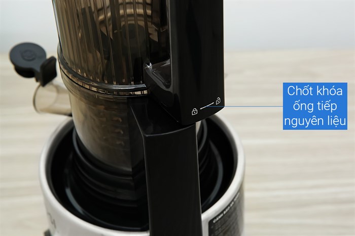 Máy ép chậm Mutosi MJ-SV522 Màu Bạc Inox