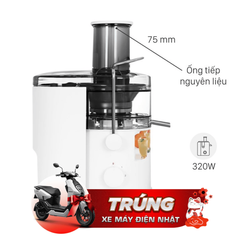 Máy ép trái cây Panasonic MJ-CB100WRA