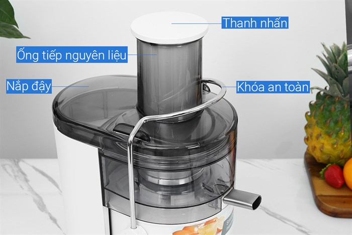 Máy ép trái cây Panasonic MJ-CB100WRA Màu Trắng