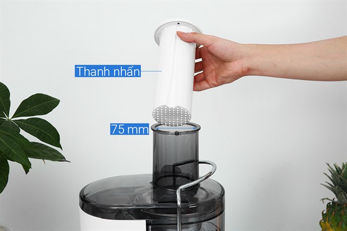 Máy ép trái cây Panasonic MJ-CB100WRA Màu Trắng