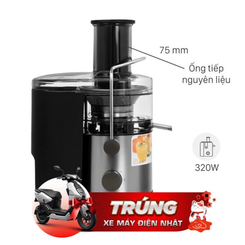 Máy ép trái cây Panasonic MJ-CB600SRA