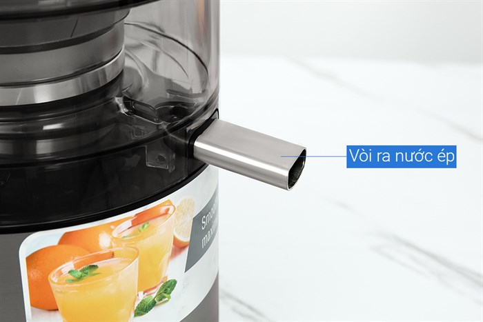 Máy ép trái cây Panasonic MJ-CB600SRA Màu Đen - Xám