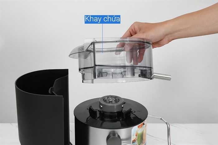 Máy xay ép đa năng Panasonic MJ-CB800SRA Màu Đen - Xám