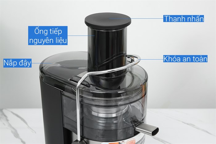 Máy xay ép đa năng Panasonic MJ-CB800SRA Màu Đen - Xám