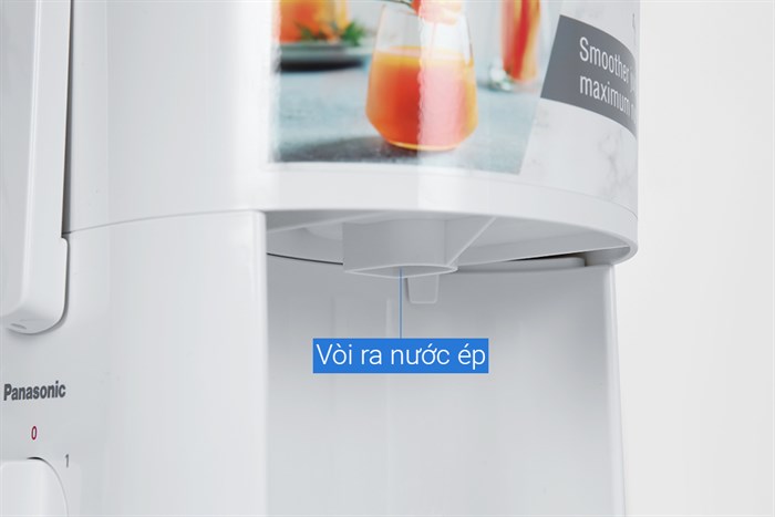 Máy ép trái cây Panasonic MJ-CS100WRA Màu Trắng