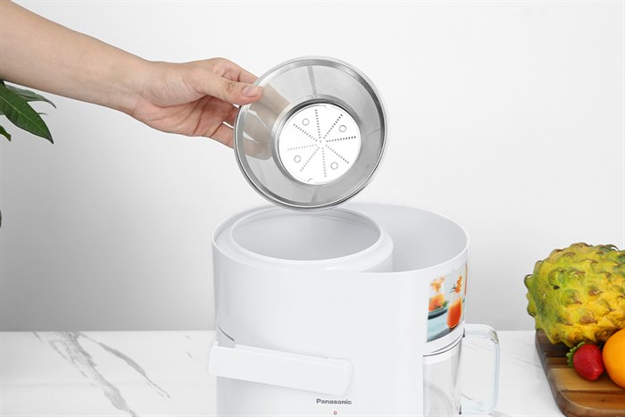 Máy ép trái cây Panasonic MJ-CS100WRA Màu Trắng