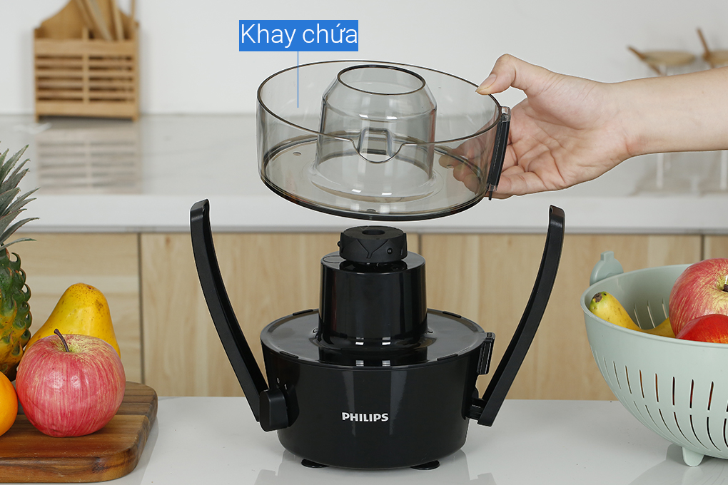 Máy ép trái cây Philips HR1832/00 Màu Đen