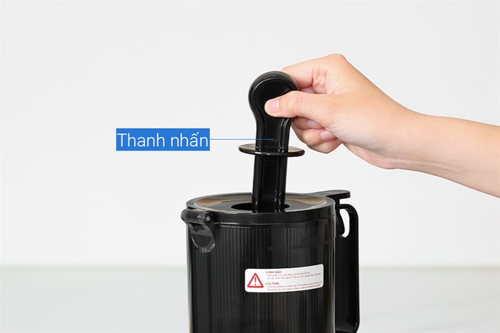 Máy ép chậm AVA SJ-051C Màu Đen - Xám