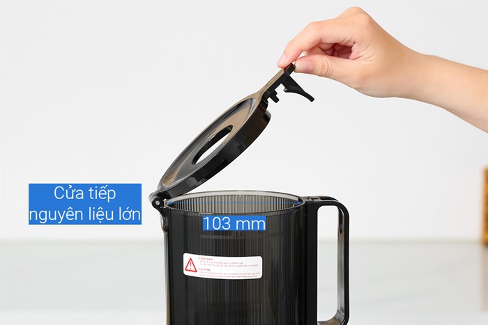 Máy ép chậm AVA SJ-051C Màu Đen - Xám