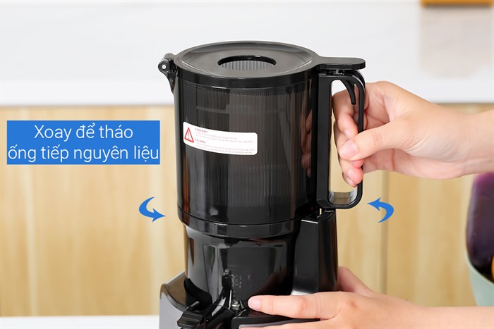 Máy ép chậm AVA SJ-051C Màu Đen - Xám