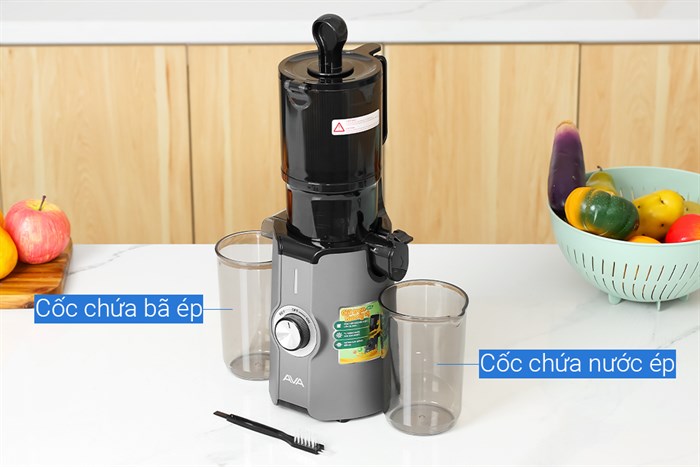 Máy ép chậm AVA SJ-051C Màu Đen - Xám