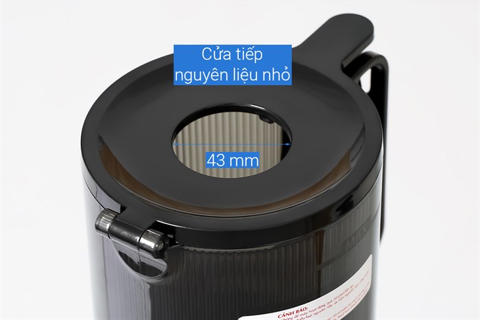 Máy ép chậm AVA SJ-051C Màu Đen - Xám