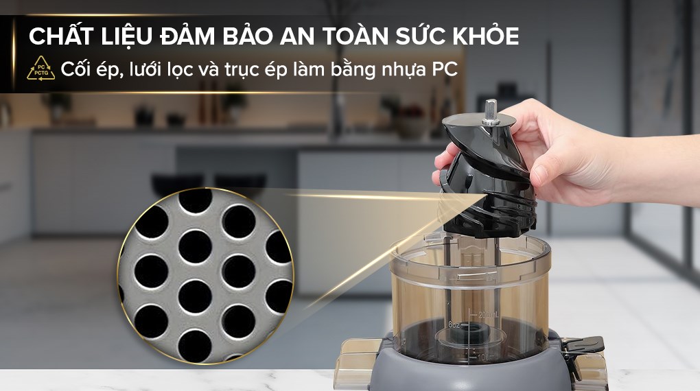 Máy ép chậm Rapido RSJ-250GM