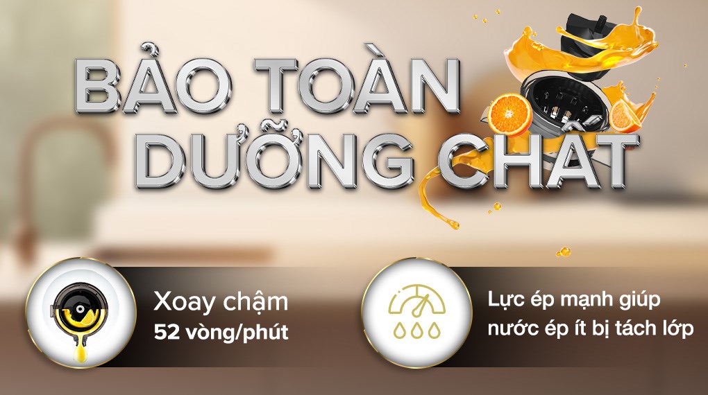Máy ép chậm Sunhouse SHD5504