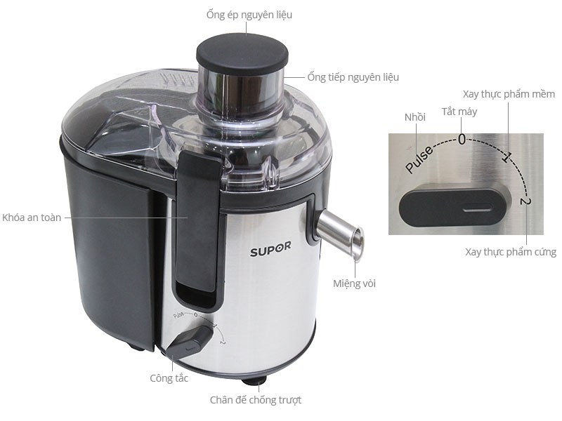 Máy ép trái cây Supor SJ11S