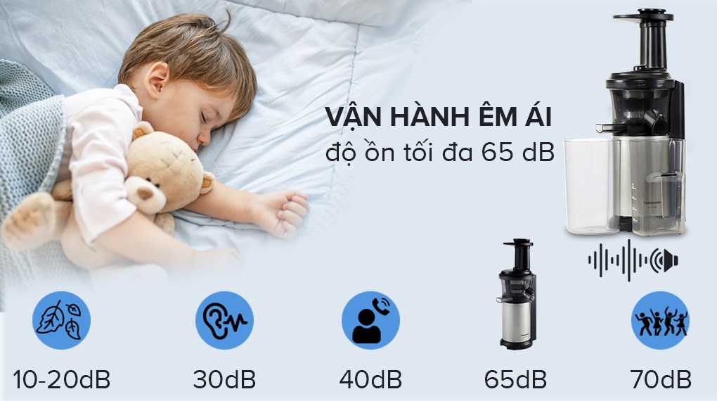 Máy ép chậm Panasonic PAVH-MJ-L500SRA