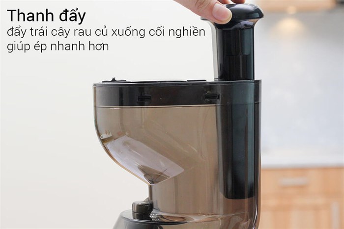 Máy ép chậm Iruka I-52 Màu Đen - nâu