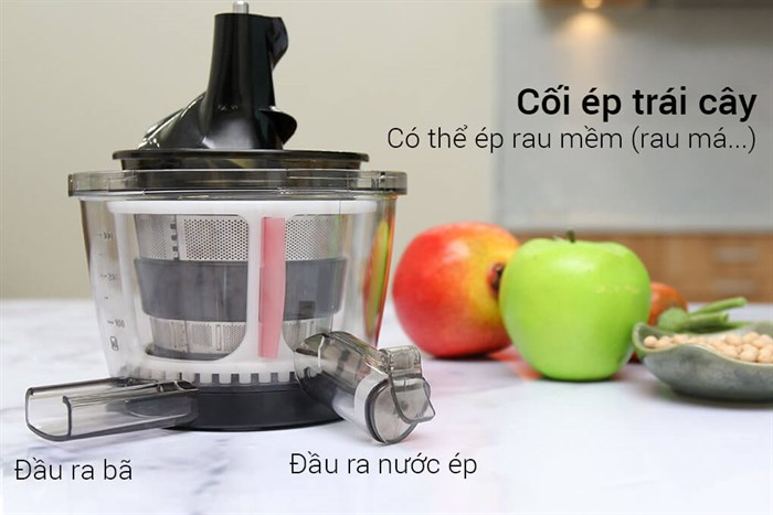 Máy ép chậm Iruka I-52 Màu Đen - nâu