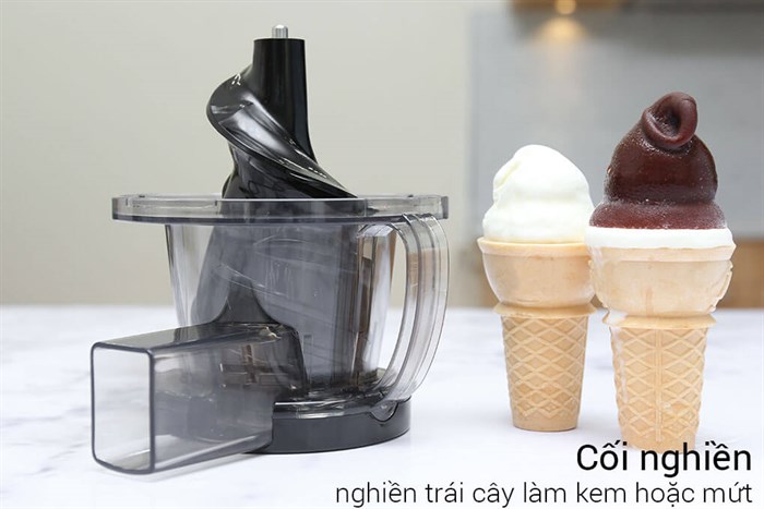 Máy ép chậm Iruka I-52 Màu Đen - nâu