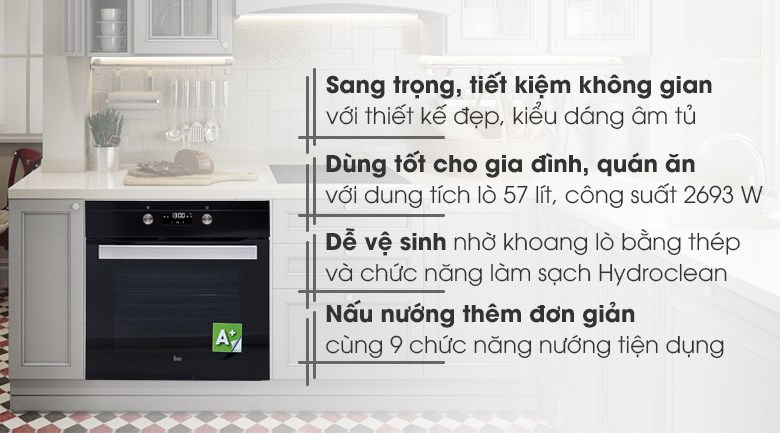 Lò nướng âm Teka HS 720 57 lít - 21