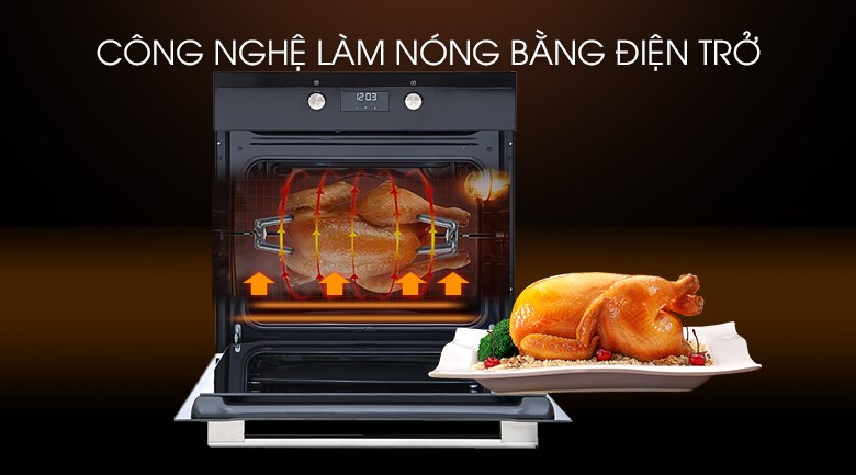 Lò nướng âm Teka HS 720 57 lít - 18