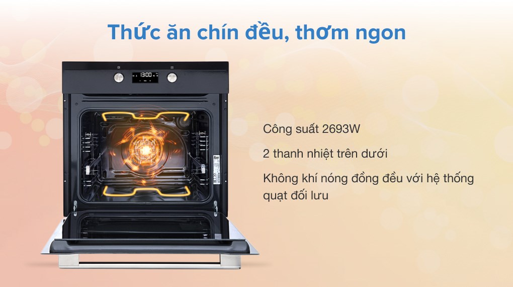 Lò nướng âm Teka HS 720 57 lít