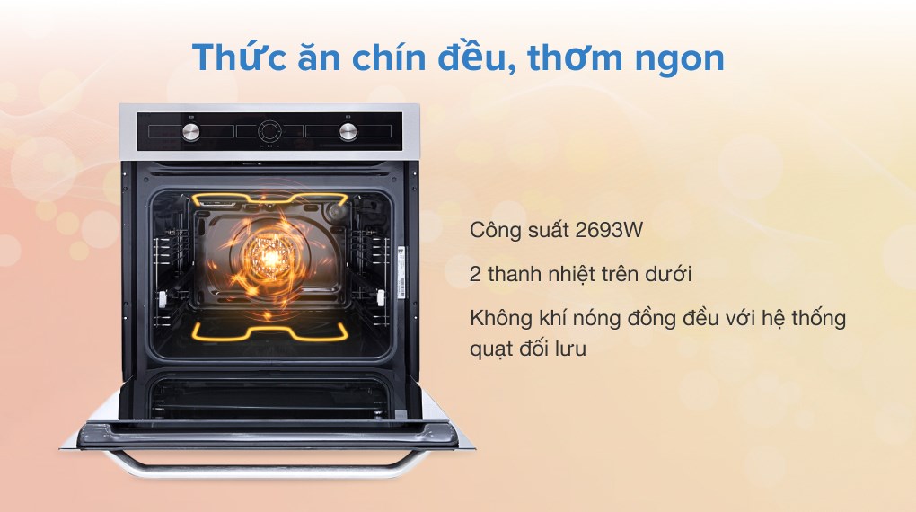 Lò nướng âm Teka HL 850 57 lít