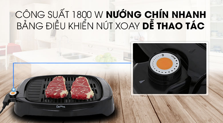Bếp nướng điện Delites BN02 - 8