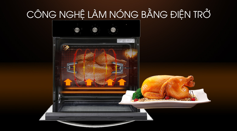 Lò nướng âm Malloca MOV-655 EST 65 lít