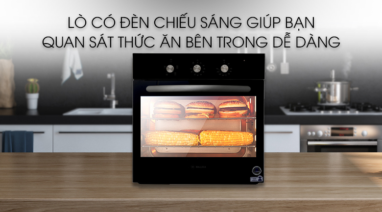 Lò nướng âm Malloca MOV-655 EST 65 lít